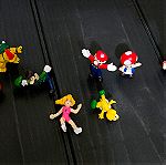  8 Φιγουρες Super Mario Bros Για Τουρτα