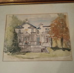 framed signed painting