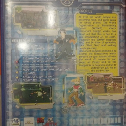 Gadget and the Gadgetinis PS2 game like new
