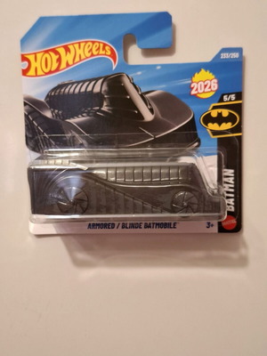 Hot Wheels Armored Batmobile συλλεκτικό αυτοκινητάκι από Batman, σφραγισμένη συσκευασία