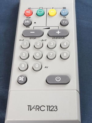 Universal Τηλεκοντρόλ Παλαιών Τηλεοράσεων TV-RC 1123 Καινούργιο