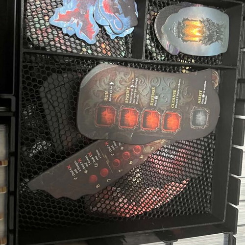 Grimcoven 3D printed insert for board game standees edition