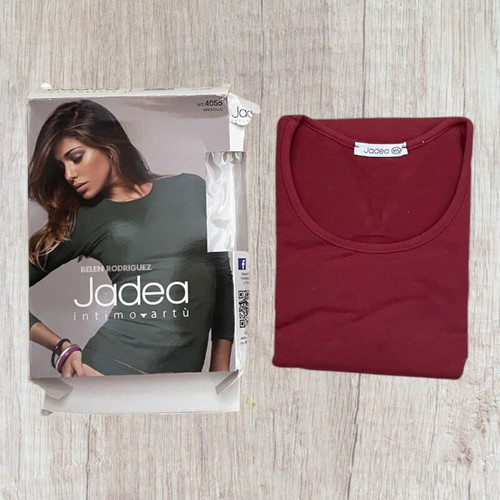Jadea terracotta μπλούζα μακρυμάνικη βαμβακερή καινούργια S/M, M/L