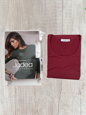 Jadea terracotta μπλούζα μακρυμάνικη βαμβακερή καινούργια S/M, M/L