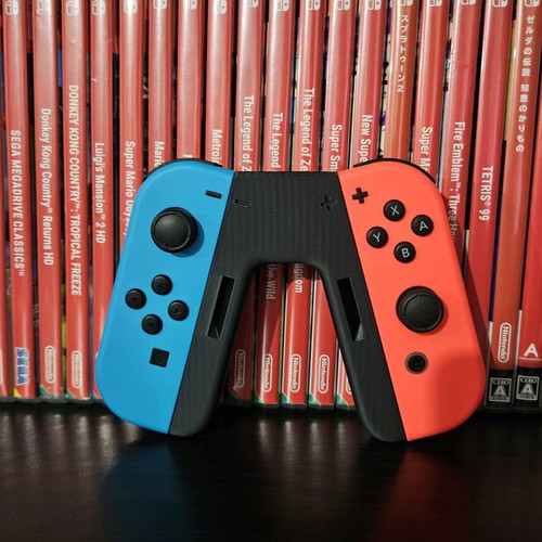 3D Printed Grip for Nintendo Switch Joy-Con new, ergonomic