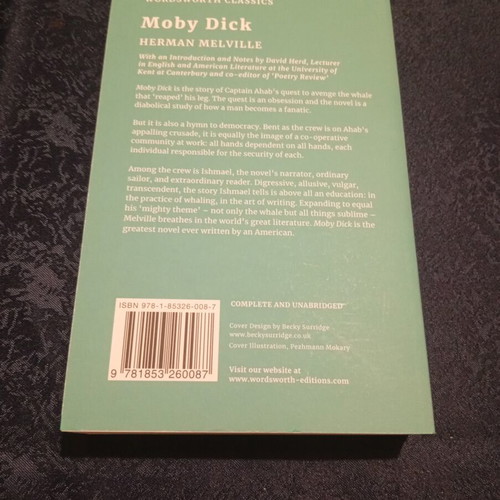 Moby Dick Paperback like new, English