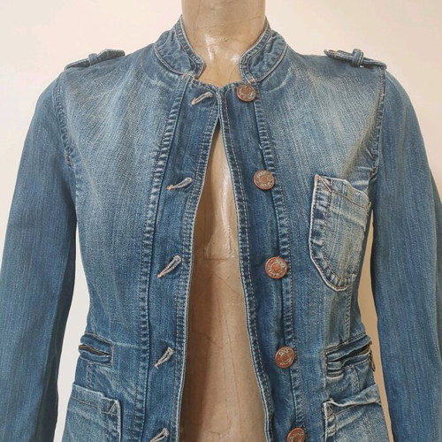 Edward Jeans jacket like new, blue, with pockets