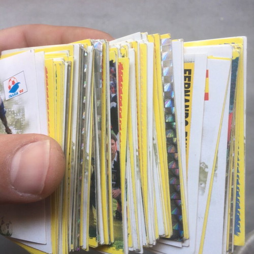 Mundial 98 stickers like new, retro vintage