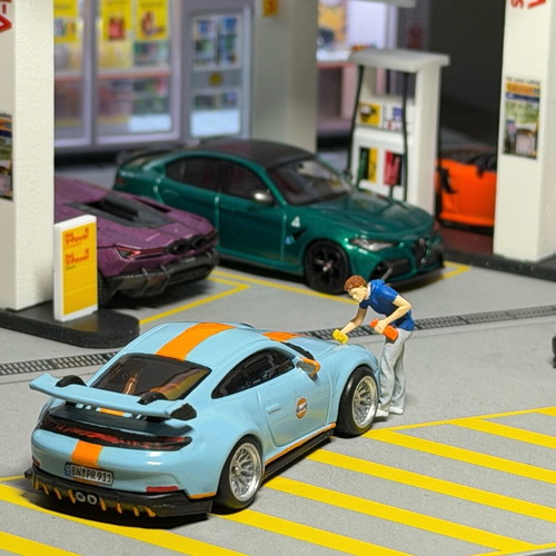Porsche 911 GT3 Gulf custom made