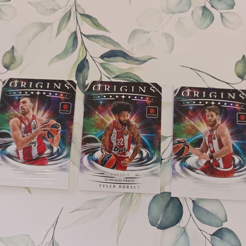 Panini Olympiacos basketball cards