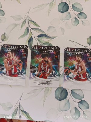 Panini Olympiacos basketball cards