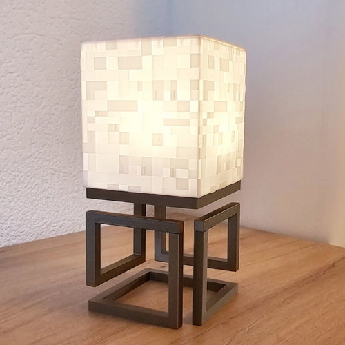 LED decorative Cube lamp new with pixel design and 3D printing