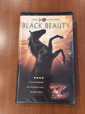 Βιντεοκασέτα Black Beauty μεταχειρισμένη, έκδοση Warner Home Video 1994