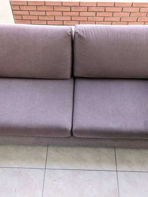 SATO Brown Triple Sofa used