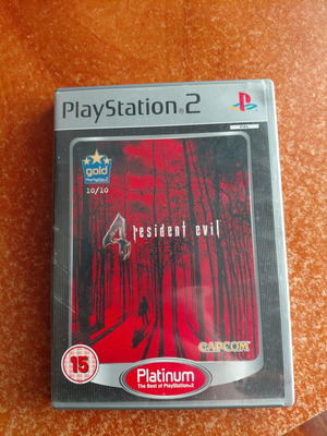 Resident Evil 4 Platinum PS2 game used, complete
