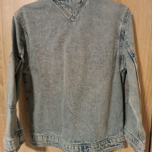 Zara kids denim jacket like new, size 98 cm, light blue