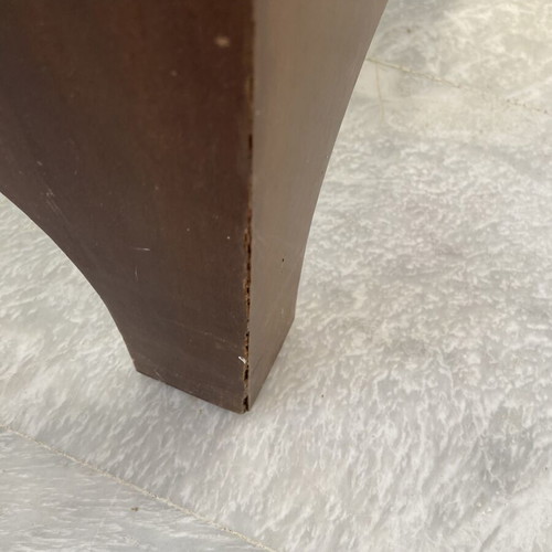 Vintage Side Coffee Table used with Mid-Century Minimalist Design