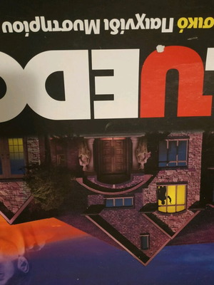 Cluedo refurbished board game with missing parts