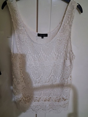 Tshirt like new, white, size L / 40 / 12