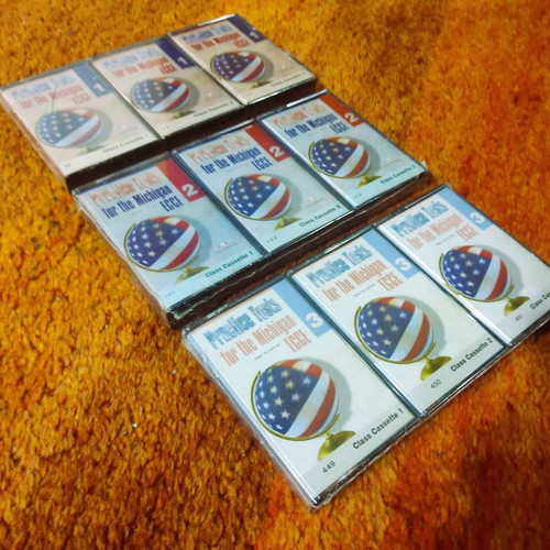 Practice Tests For The Michigan ECCE cassettes new, pack of 9