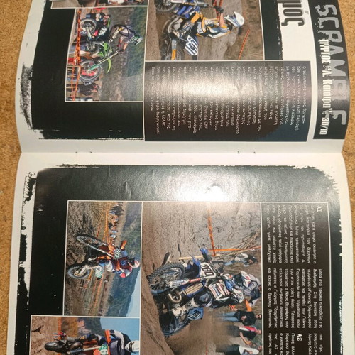 Crossaction motorcycle magazine used, December 2005 issue