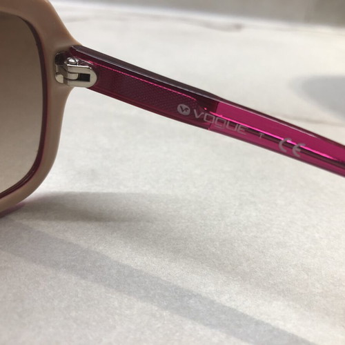 Vogue Nude Pink & Bordeaux Sunglasses