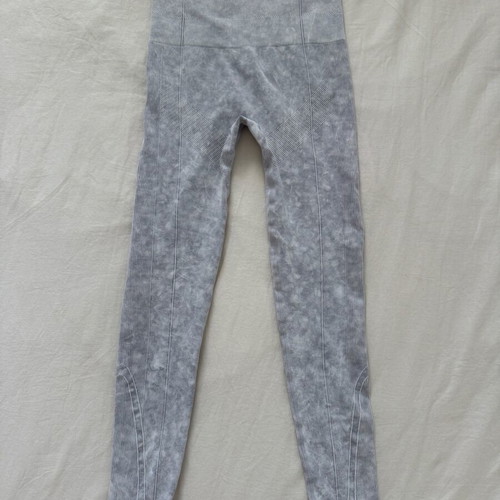 Gym leggings grey seamless high waist like new size S