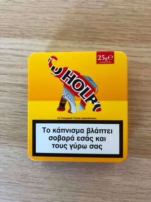 Old Holborn Metal Tin like new with rolling papers gift