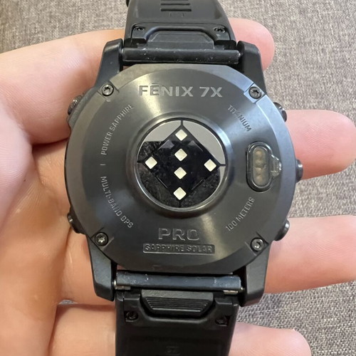 Garmin Fenix 7X Pro Solar Sapphire watch like new