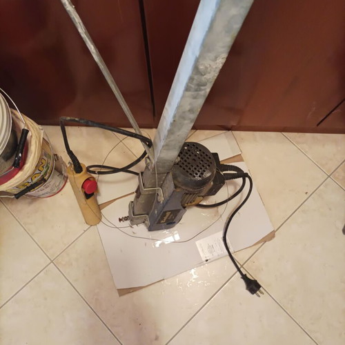 Electric hoist BT-EH 250 500W Einhell used