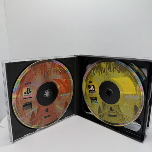 Riven The Sequel to Myst PlayStation PS1 used