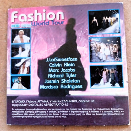 Fashion New York World Tour DVD like new