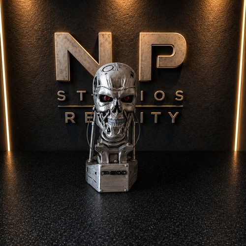 Terminator T-800 3D Print Figure 20cm Height New
