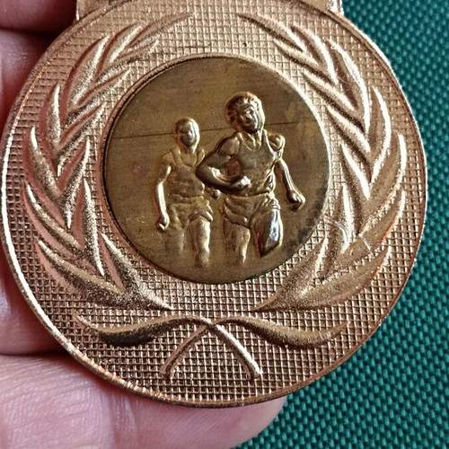 Commemorative Road of Sacrifice Medal like new, Mesolongi Municipality