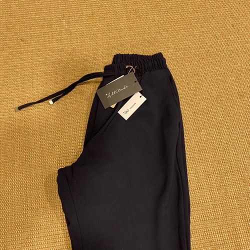 Attitude Blue Casual Pants New, Form Fit, Size 33