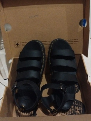 Dr Martens Blaire sandals used, black, size 40