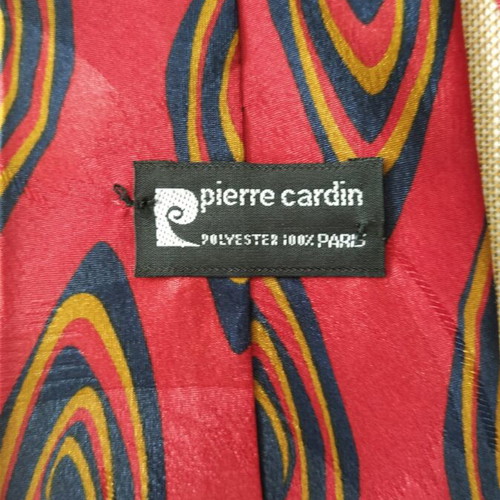 Pierre Cardin vintage ties, two, like new, colorful