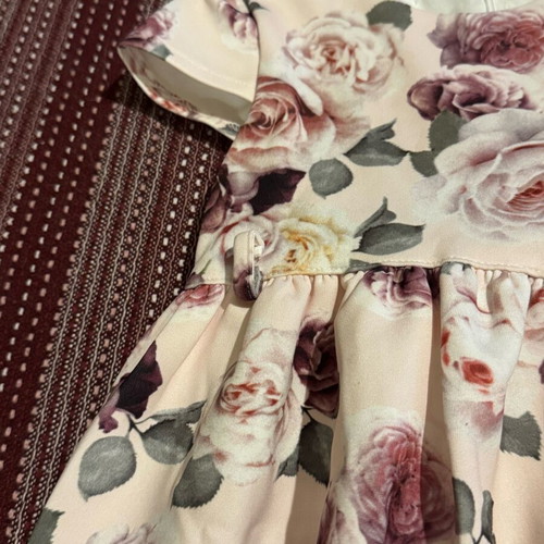 Floral dress new, pink