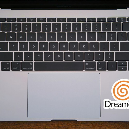 Dreamcast stickers pack of 2 glossy new