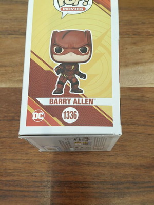 Funko Pop! Movies The Flash Barry Allen #1336 figure used with box