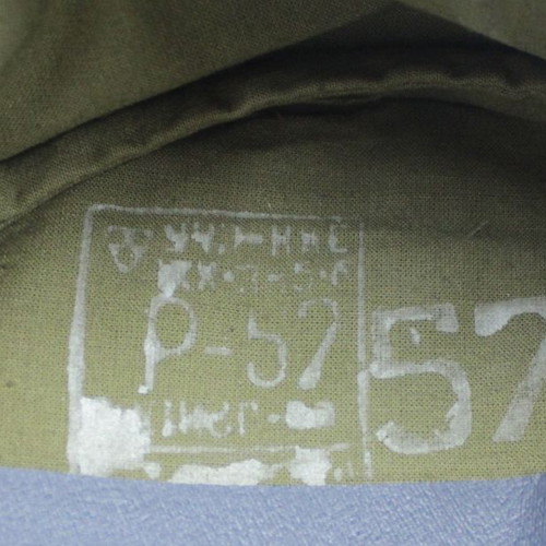 1980 Soviet Army Two-Button Soldier Cap size 57 like new