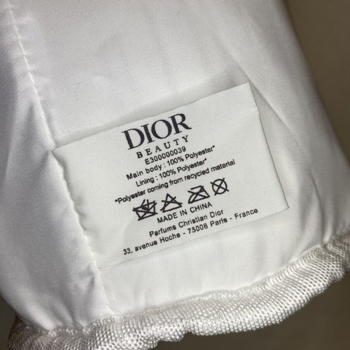 Dior pouch new, white