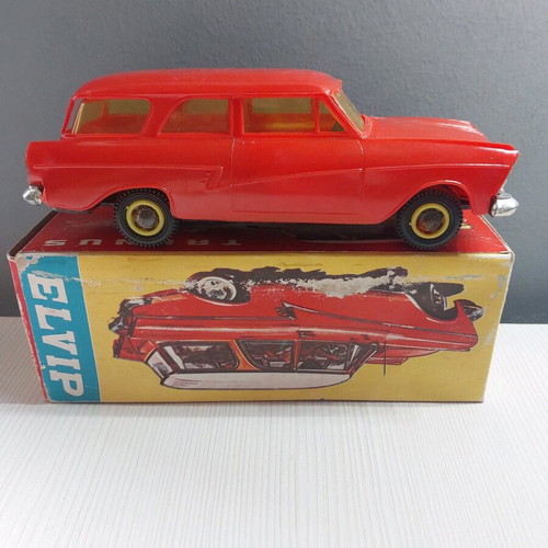 Ford Trunus Station Wagon wind-up toy car Elvip Toys new