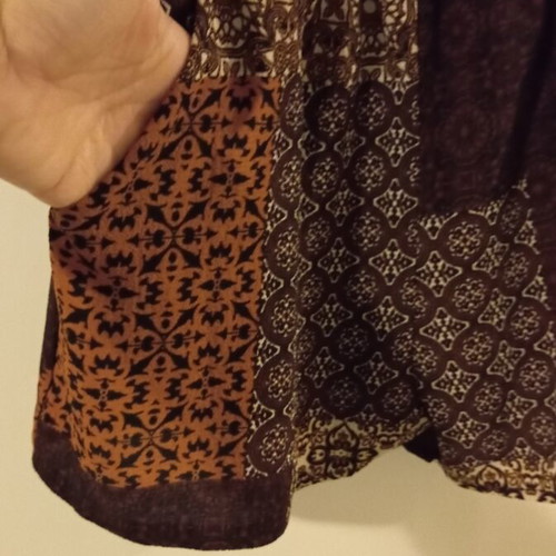 One-piece jumpsuit size 36 S like new, beige and brown