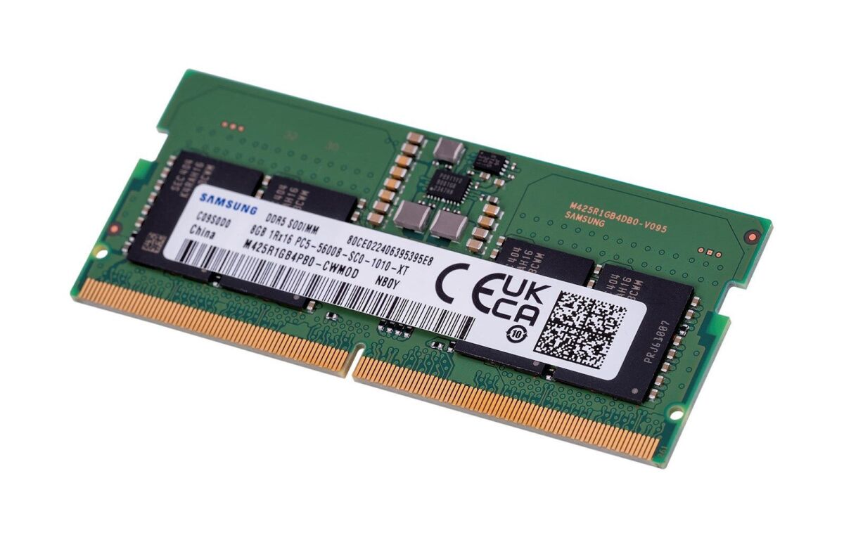 Samsung DDR5 SODIMM 8GB 5600MHz RAM like… - € 79,99 - Vendora.cy