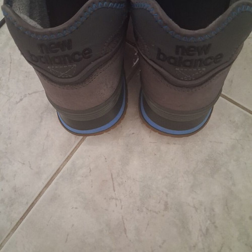 New Balance 574 Grey Suede Men's Boots Like New EU 47.5