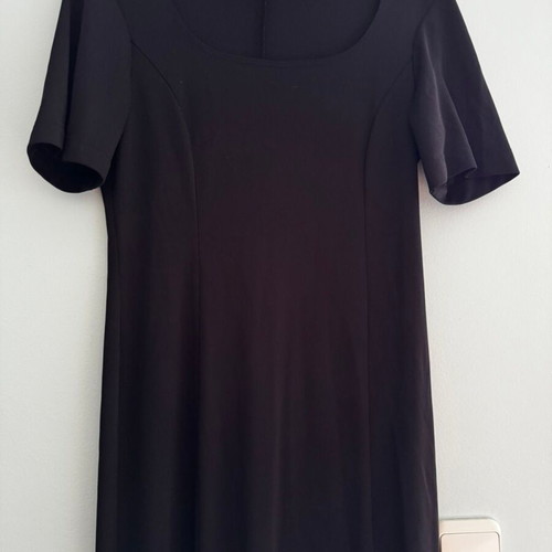 Midi dress, black, elastic, size M