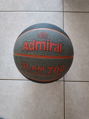 Admiral basketball ball like new, gray and red