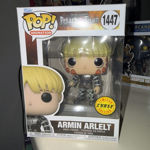 Funko Pop! Attack on Titan Armin Arlelt Chase vinyl figure new