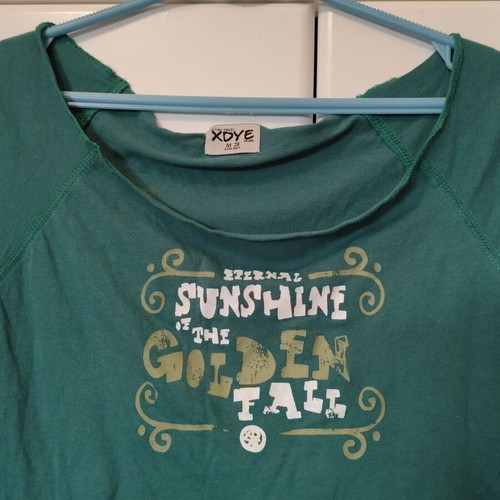 Xdye Medium Oversized Blouse Used, Green